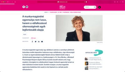 Telekom - Hello szülő Dr. Dura Mónika